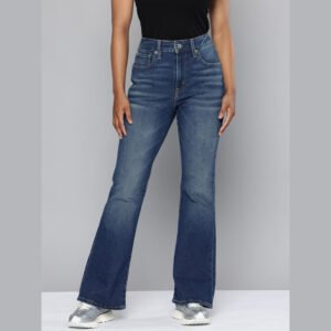 Levis - Women 726 Flared High-Rise Light Fade Stretchable Jeans