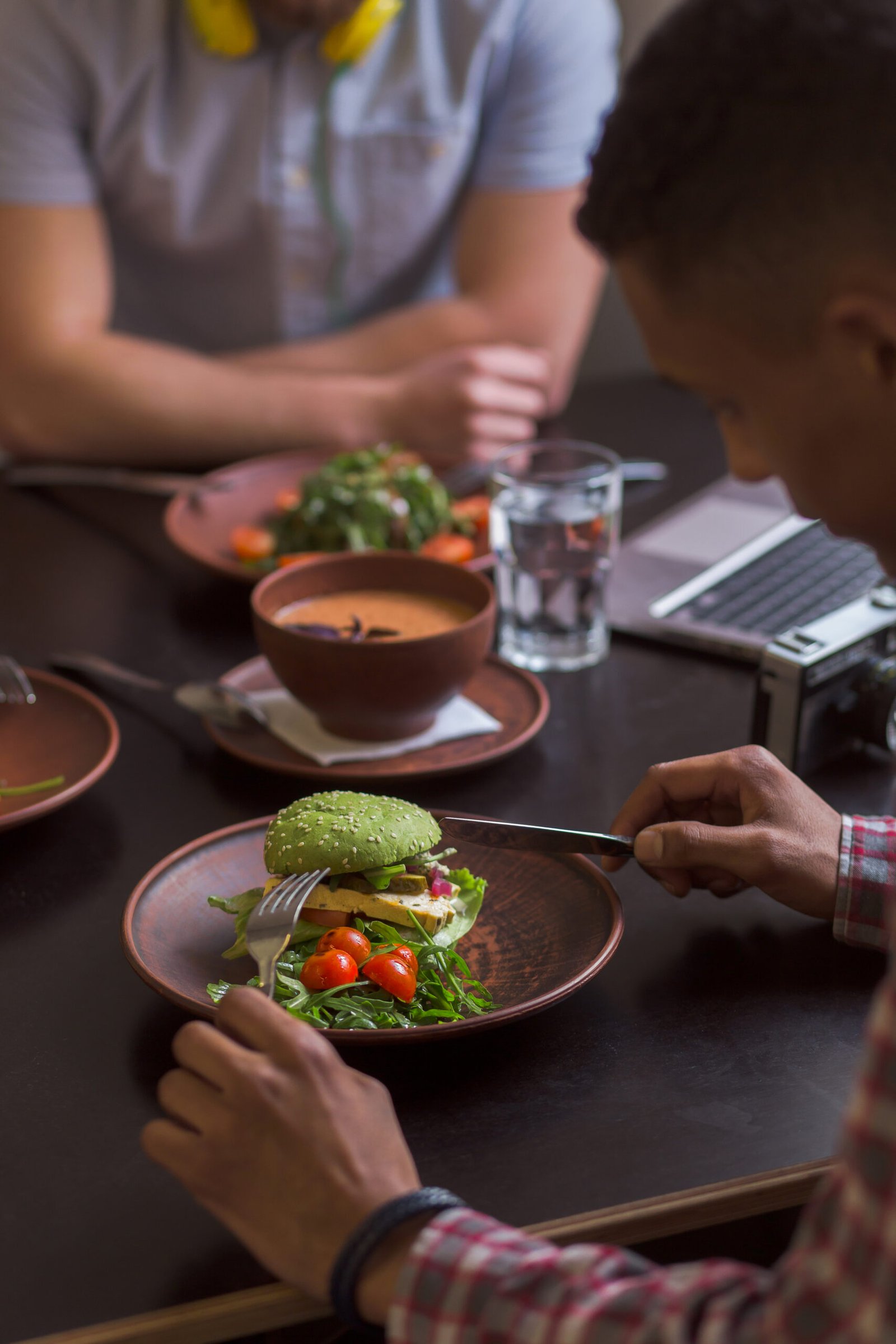 picture of vegan dishes